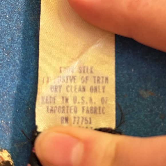 Vintage Betsey Johnson silk dress size M - Picture 8 of 8